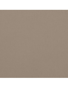 Cuscino per Panca Tortora 150x50x3 cm in Tessuto Oxford