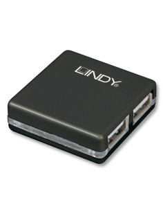 LINDY MINI HUB USB 2.0 4 PORTE