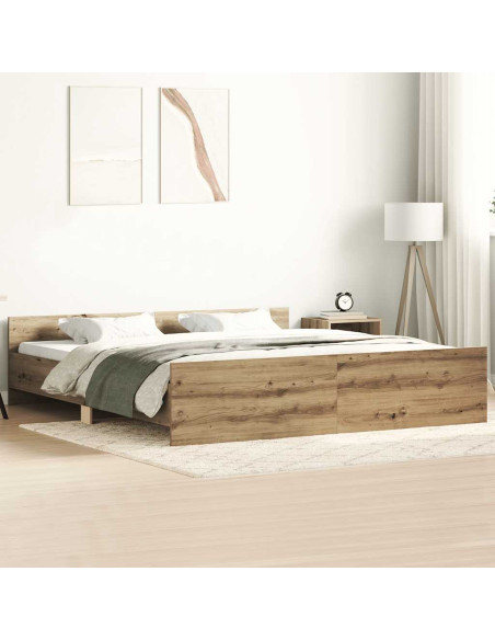 Giroletto senza Materasso Rovere Artigianale 160x200 cm