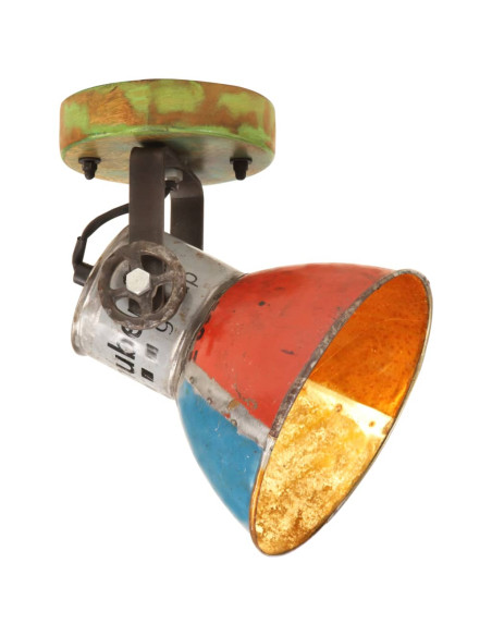 Lampade Soffitto/Parete Industriali 2 pz Recupero 17x24 cm E27