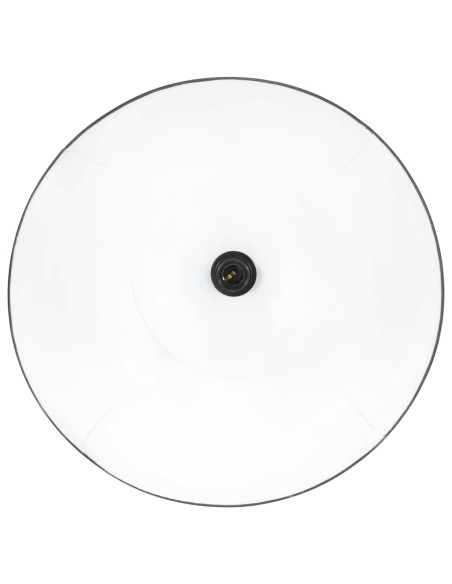 Lampada a Sospensione 25 W Nera Rotonda 48 cm E27