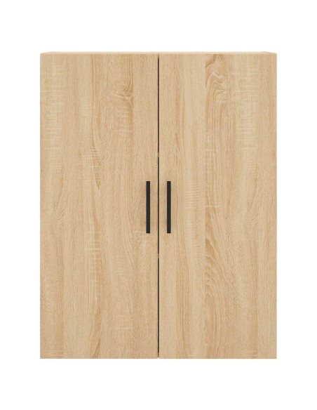 Credenza Rovere Sonoma 69,5x34x180 cm in Legno Multistrato