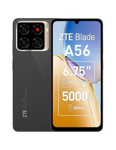 ZTE Blade A56 4+128GB 6.75"4G Celestial Black EU