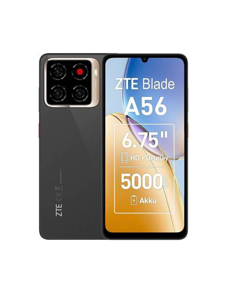 ZTE Blade A56 4+128GB 6.75"4G Celestial Black EU