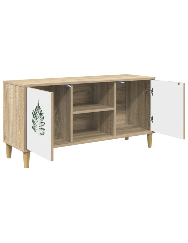Mobile TV HANAU 102 x 33 x 50 cm Sonoma Legno ingegnerizzato