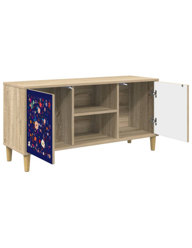 Mobile TV MAINZ 102 x 33 x 50 cm Sonoma Legno ingegnerizzato