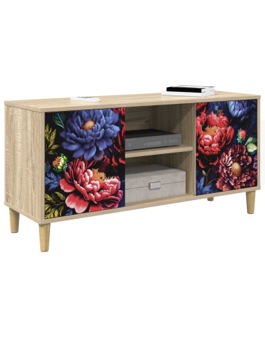 Mobile TV KIEL 102 x 33 x 50 cm Sonoma Legno ingegnerizzato