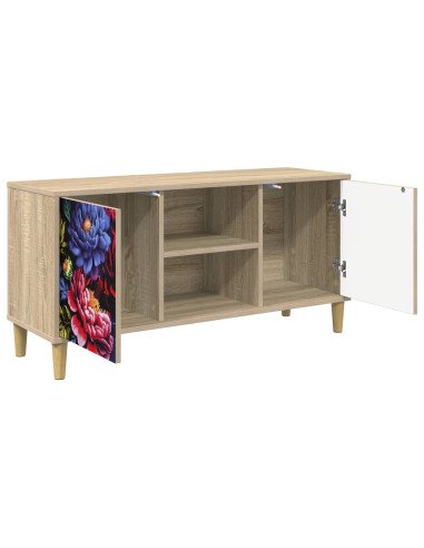 Mobile TV KIEL 102 x 33 x 50 cm Sonoma Legno ingegnerizzato
