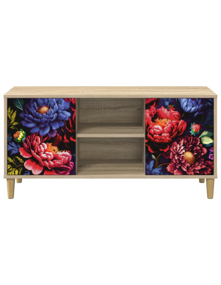 Mobile TV KIEL 102 x 33 x 50 cm Sonoma Legno ingegnerizzato