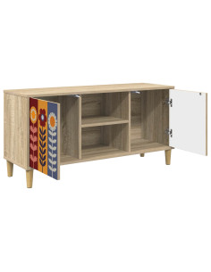 Mobile TV ESSEN 102 x 33 x 50 cm Sonoma Legno ingegnerizzato 2