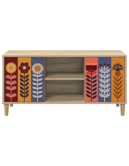 Mobile TV ESSEN 102 x 33 x 50 cm Sonoma Legno ingegnerizzato