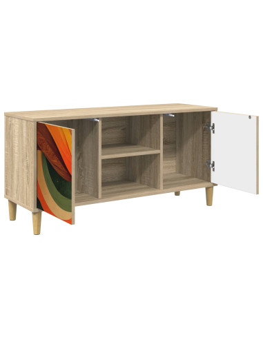 Mobile TV BONN 102 x 33 x 50 cm Sonoma Legno ingegnerizzato