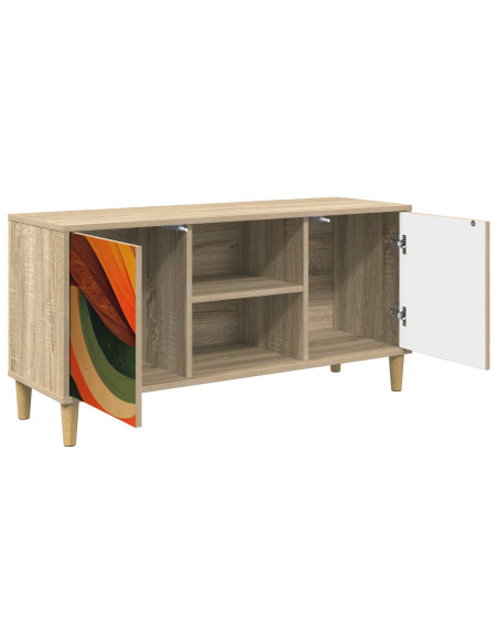 Mobile TV BONN 102 x 33 x 50 cm Sonoma Legno ingegnerizzato