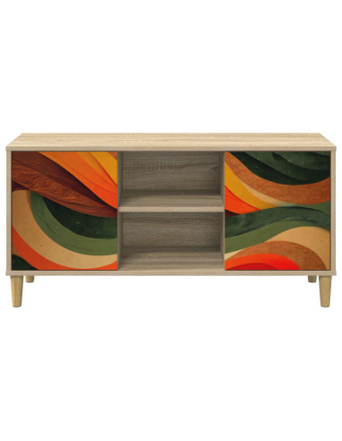 Mobile TV BONN 102 x 33 x 50 cm Sonoma Legno ingegnerizzato