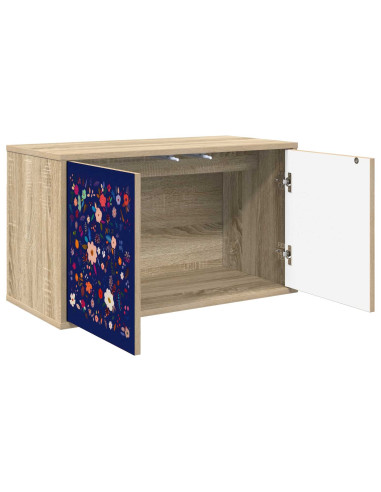 Mobile TV da Parete MAINZ 69 x 33 x 40 cm Rovere Sonoma