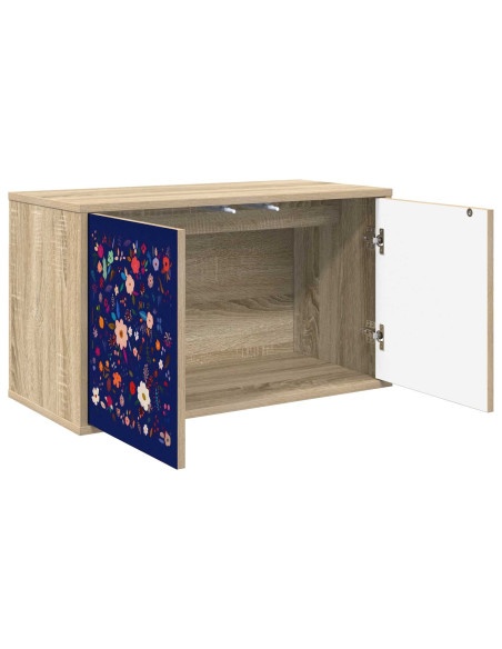 Mobile TV da Parete MAINZ 69 x 33 x 40 cm Rovere Sonoma