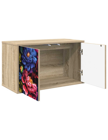 Mobile TV da Parete KIEL 69 x 33 x 40 cm Rovere Sonoma