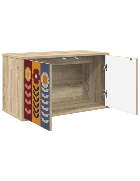 Mobile TV da Parete ESSEN 69 x 33 x 40 cm Rovere Sonoma