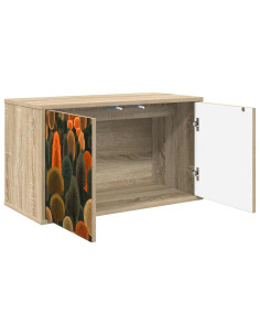 Mobile TV da Parete ZAANDAM 69 x 33 x 40 cm Rovere Sonoma 2