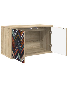 Mobile TV da Parete OMMEN 69 x 33 x 40 cm Rovere Sonoma 2