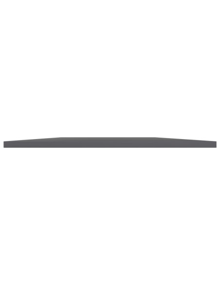 Ripiani per Libreria 4pz Grigio Lucido 80x50x1,5cm Multistrato