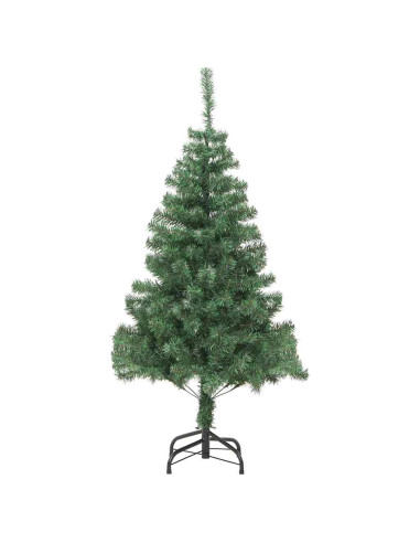 Albero di Natale con 300 LED con supporto Verde 180 cm PVC