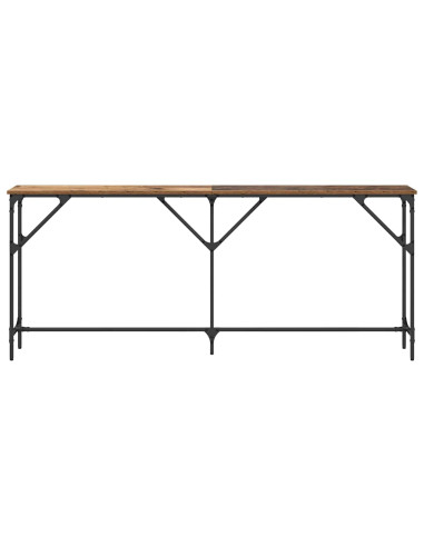 Tavolo consolle Legno vecchio 180 x 23 x 75 cm