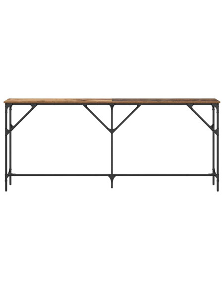 Tavolo consolle Legno vecchio 180 x 23 x 75 cm