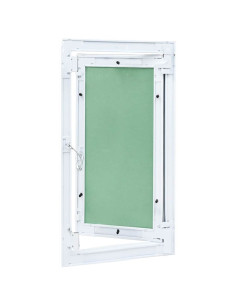 Pannello di Accesso Verde e Argento 35 x 55 cm 2