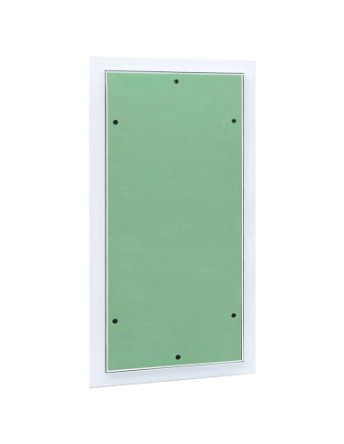 Pannello di Accesso Verde e Argento 35 x 55 cm
