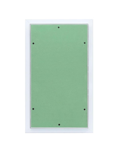 Pannello di Accesso Verde e Argento 35 x 55 cm