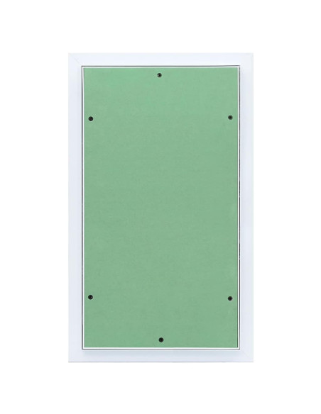 Pannello di Accesso Verde e Argento 35 x 55 cm