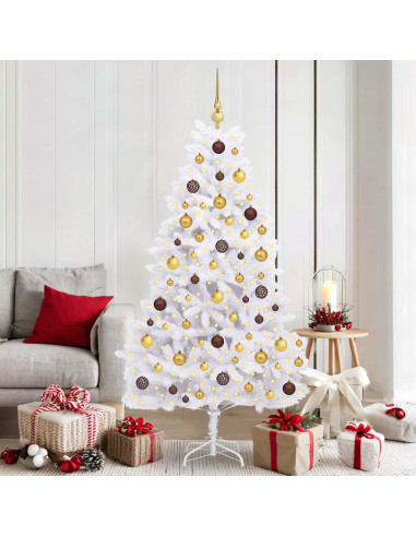 Albero di Natale artificiale Bianco 90 x 90 x 180 cm