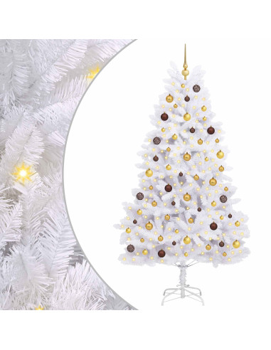 Albero di Natale artificiale Bianco 106 x 106 x 210 cm