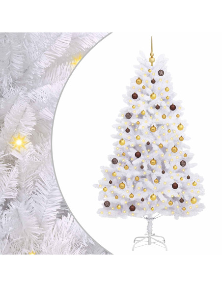 Albero di Natale artificiale Bianco 106 x 106 x 210 cm