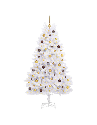 Albero di Natale artificiale Bianco 106 x 106 x 210 cm