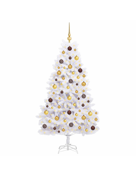 Albero di Natale artificiale Bianco 90 x 90 x 180 cm