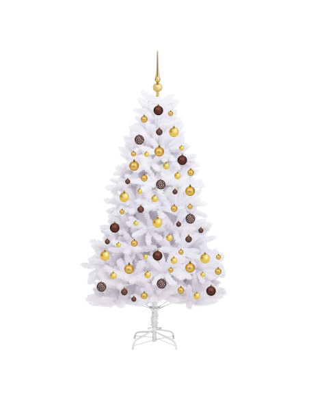 Albero di Natale artificiale Bianco 90 x 90 x 180 cm