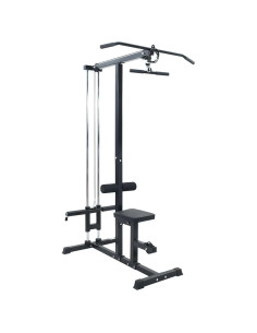 Lat machine Nero 110 x 70 x 187 cm Acciaio verniciato a polvere