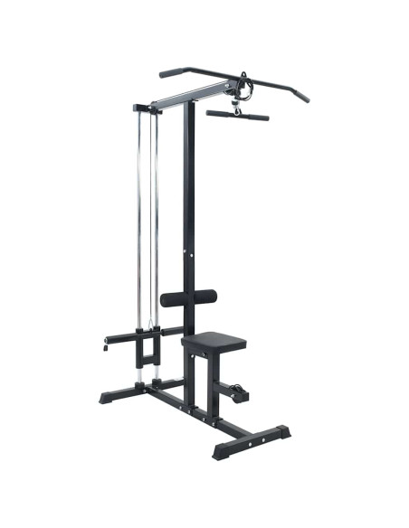 Lat machine Nero 110 x 70 x 187 cm Acciaio verniciato a polvere