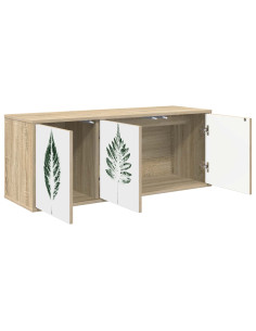 Mobile TV da Parete HANAU 102 x 33 x 40 cm Rovere Sonoma 2