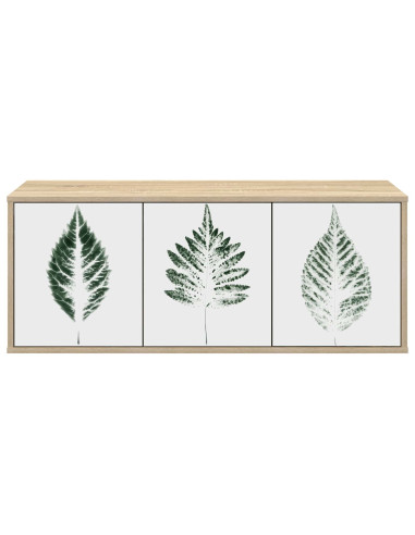 Mobile TV da Parete HANAU 102 x 33 x 40 cm Rovere Sonoma