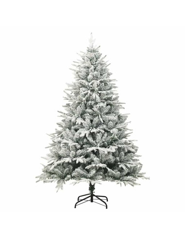 Albero di Natale Artificiale Pre-illuminato con Set di Palline