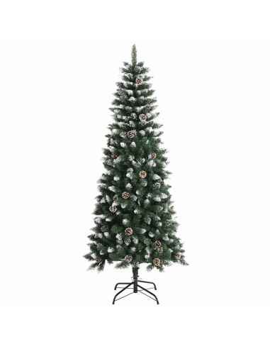 Albero di Natale artificiale con 300 LED Verde 180 cm