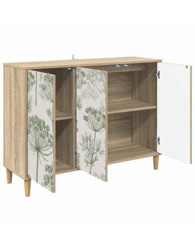 Credenza GOTHA Sonoma 102 x 33 x 75 cm Legno ingegnerizzato
