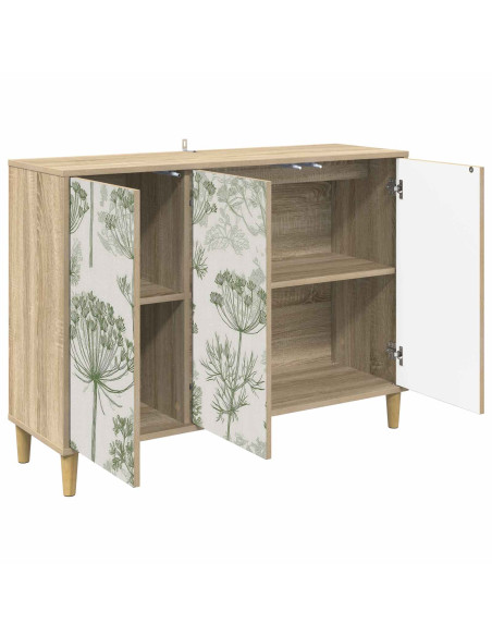 Credenza GOTHA Sonoma 102 x 33 x 75 cm Legno ingegnerizzato