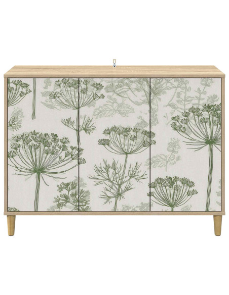 Credenza GOTHA Sonoma 102 x 33 x 75 cm Legno ingegnerizzato