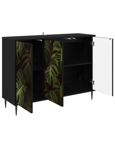 Credenza ELBURG Rovere Nero 102 x 33 x 76 cm