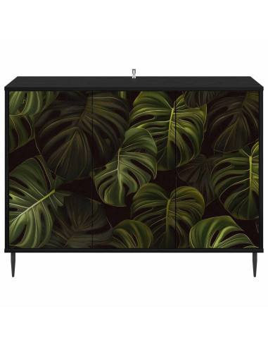 Credenza ELBURG Rovere Nero 102 x 33 x 76 cm