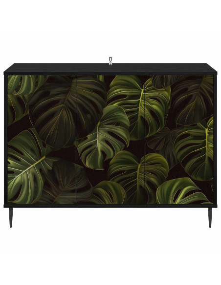 Credenza ELBURG Rovere Nero 102 x 33 x 76 cm